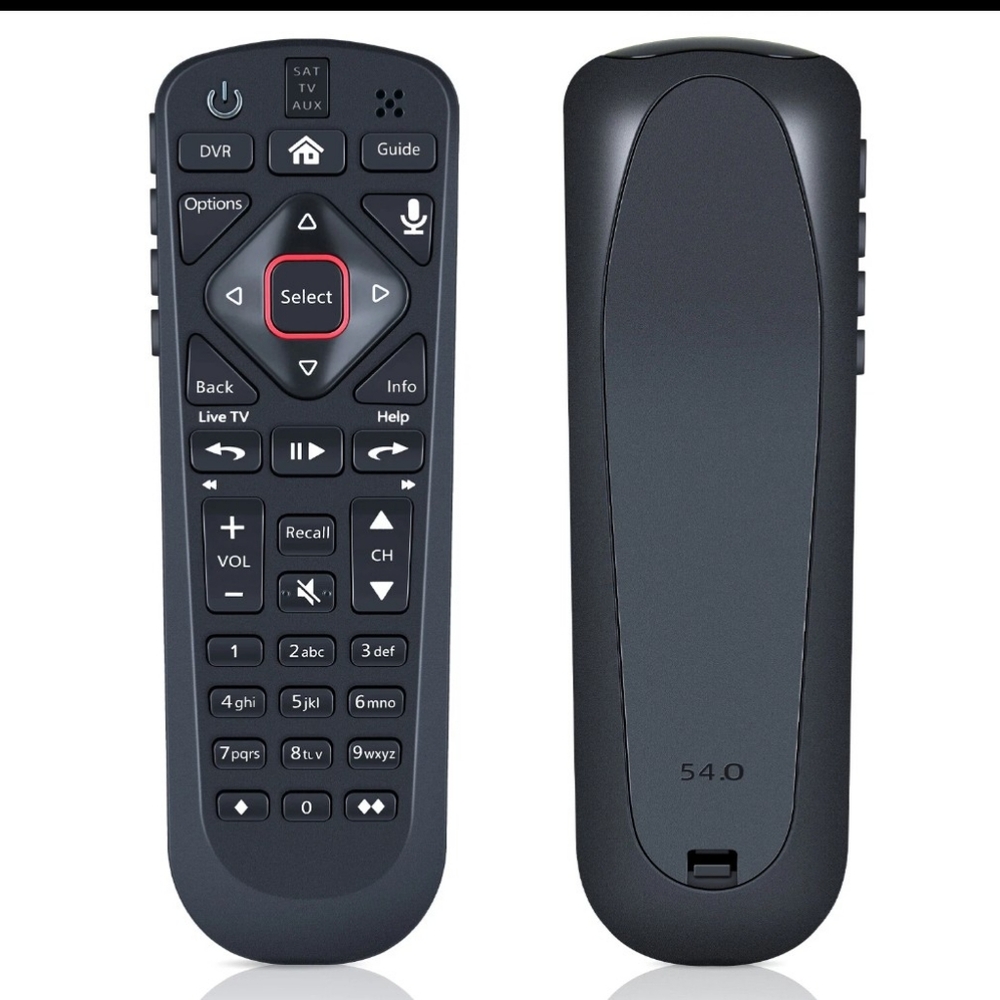 For Dish 54.0 Remote Control for The Hopper With Voice/Backlight
